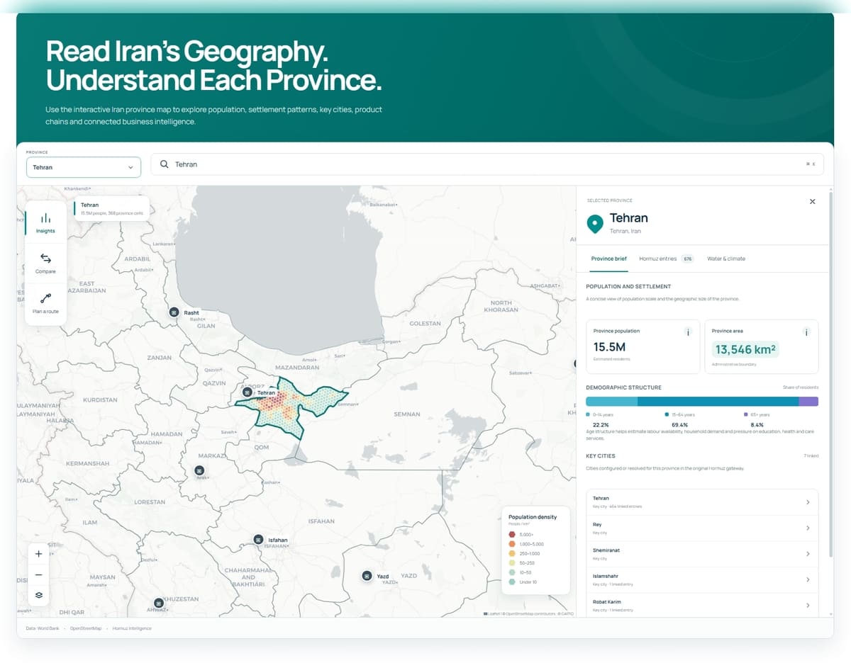 irangeomap How to Explore Iran’s Geography with Hormuz Map