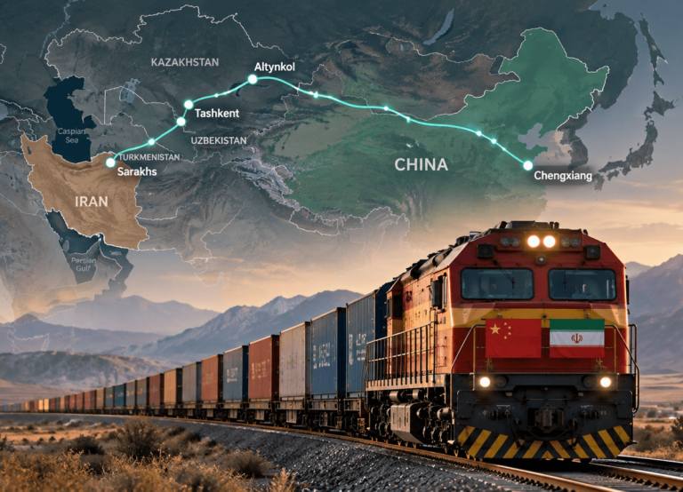 China to Iran by Rail: Can a 6,000-Kilometre Freight Route Ever Compete With Sea Shipping?